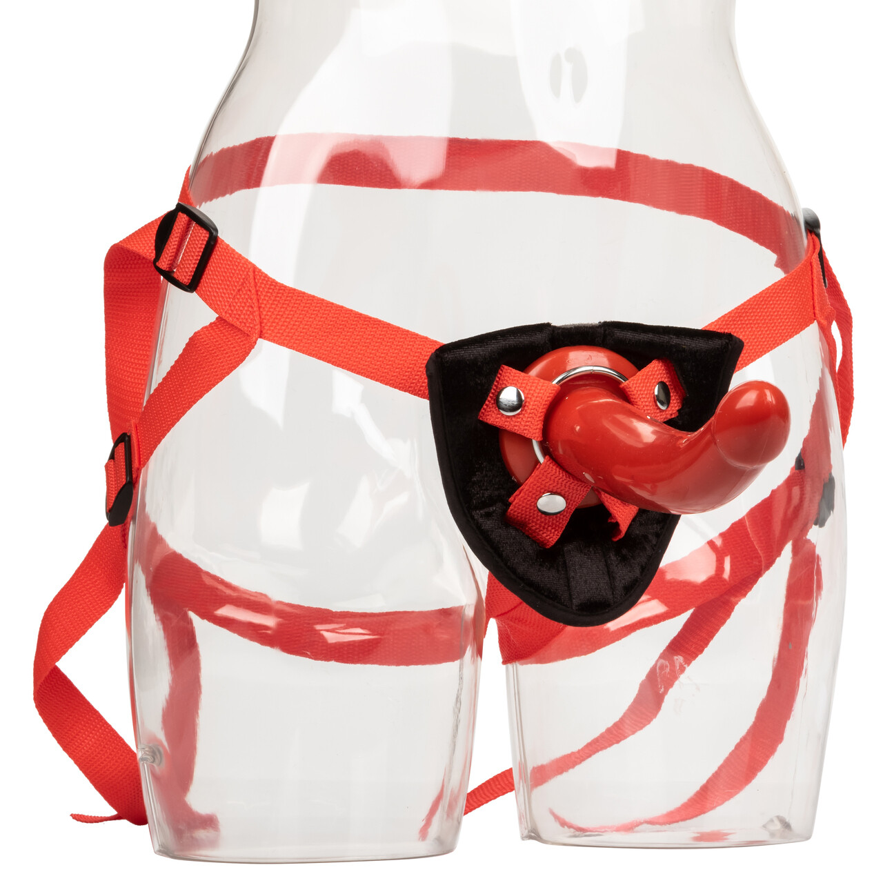 Red Rider Strap-On Harness w/Dildo