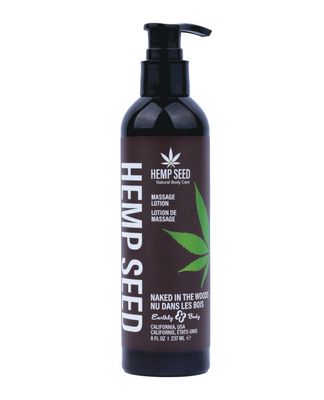 Earthly Body Massage Lotion - Naked In The Woods 8 oz.