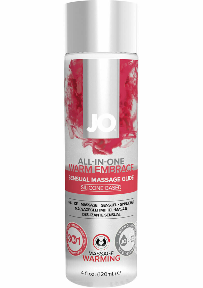 System JO All-in-One Sensual Massage Glide - Warming 4 oz.