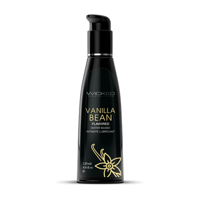 Wicked Sensual Care Flavored Lubricant - Vanilla 4 oz.
