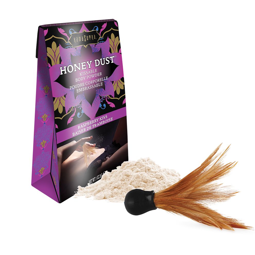 Kama Sutra Honey Dust - Raspberry Kiss 1 oz.