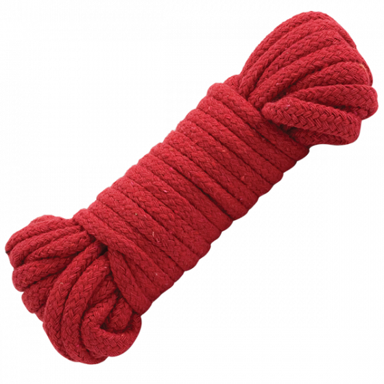 Japanese Bondage Cotton Rope - Red