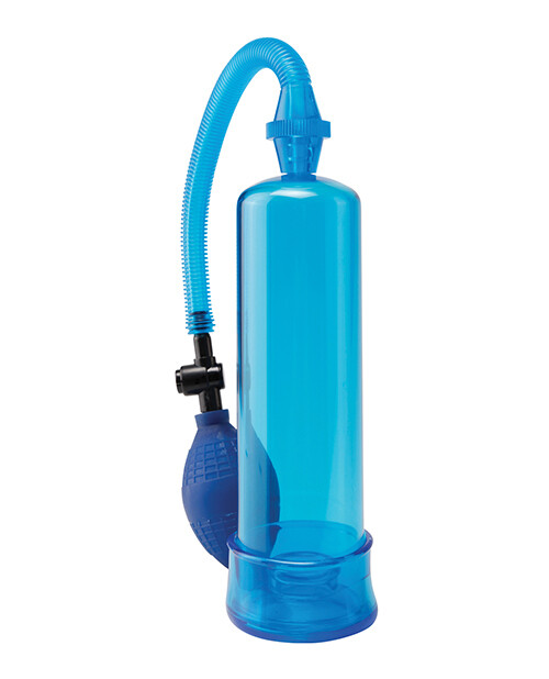Pump Worx Beginner's Power Penis Pump - Blue