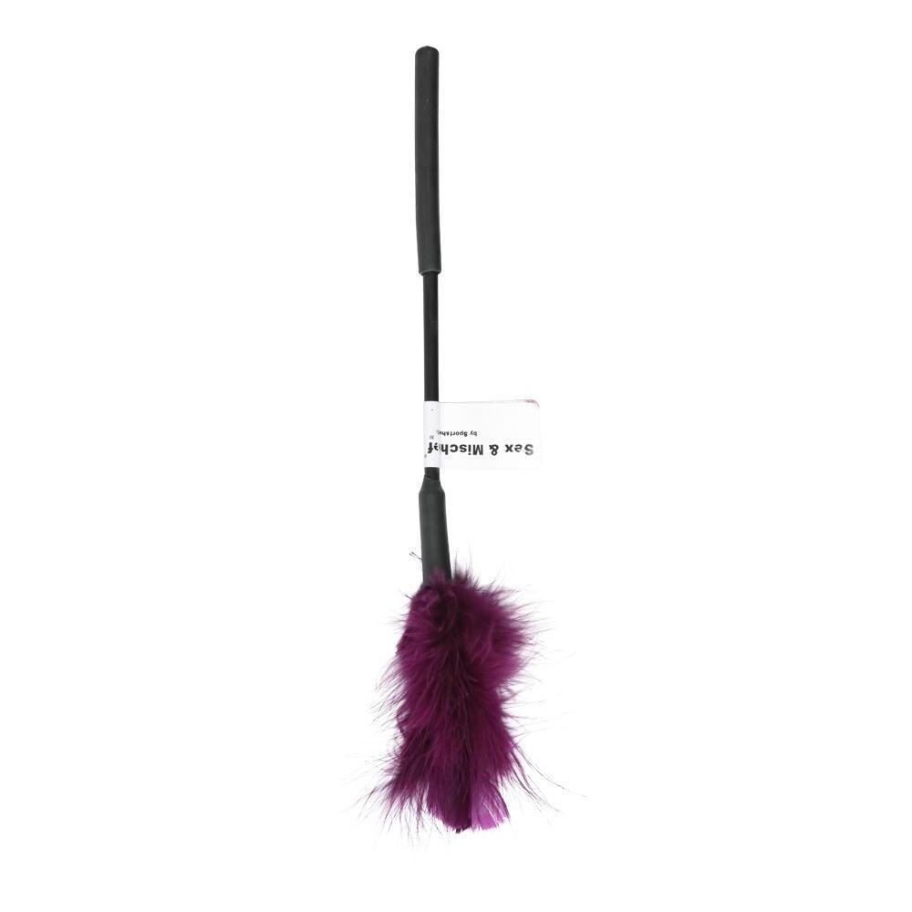 Sex &amp; Mischief Feather Tickler - Purple