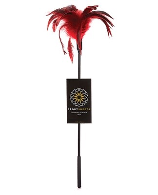 Sportsheets Feather Tickler - Red