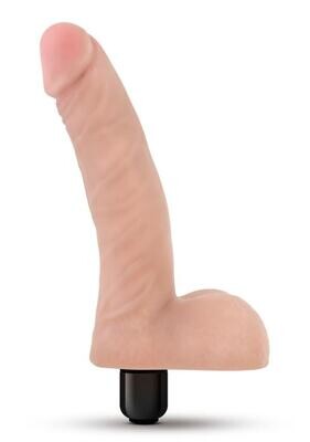 Blush X5 Vibrating Dildo - Beige