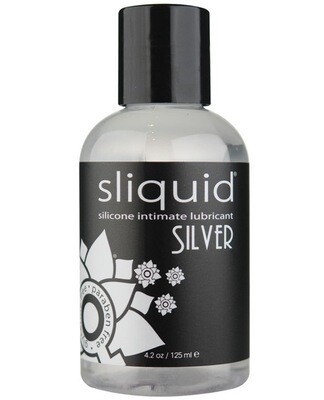 Sliquid Silver Silicone Lubricant 4.2 oz.