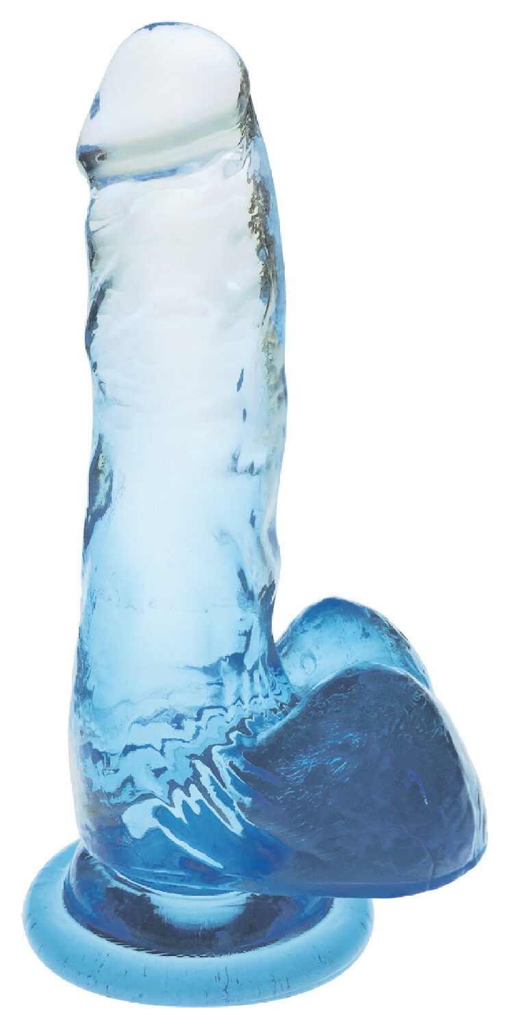 Shades 7" Suction Cup Dildo - Blue