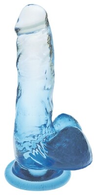 Shades 7" Suction Cup Dildo - Blue