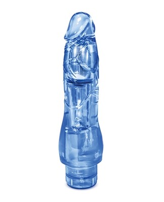 Blush Naturally Yours Fantasy Vibrator - Blue