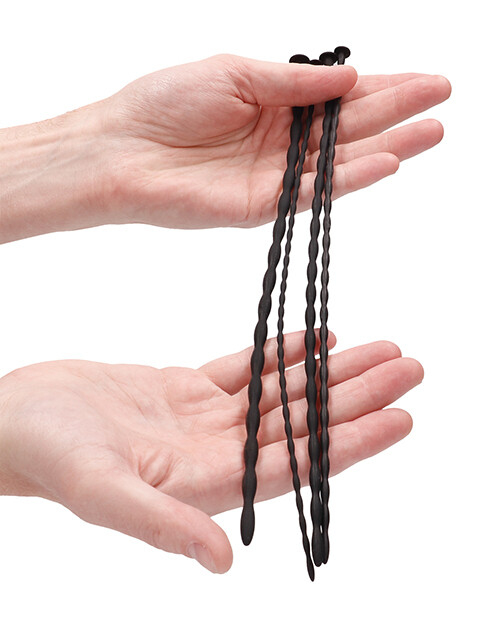 Shots Silicone Urethral Spiral Sound Set