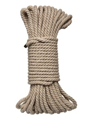 Merci Bind &amp; Tie Hemp Bondage Rope - Natural 50 ft
