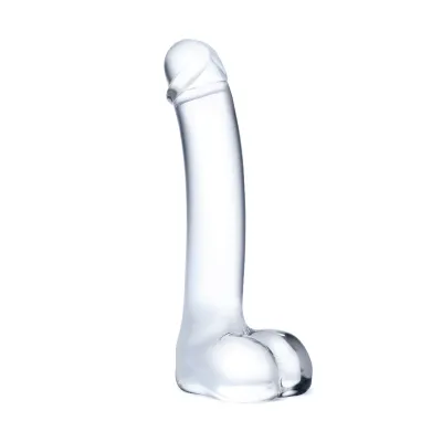 Glas Realistic Curved 7" Glass Dildo