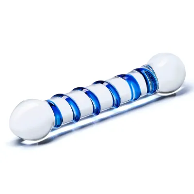 Glas Spiral 6.5" Glass Dildo