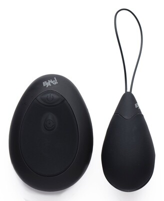Bang! 10X Vibrating Remote Egg - Black