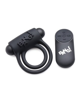 Bang! Remote Cock Ring - Black
