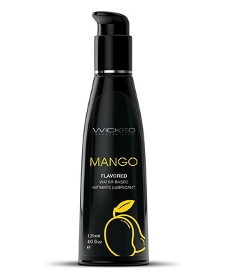 Wicked Sensual Care Flavored Lubricant - Mango 4 oz.