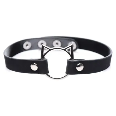 Master Series Kinky Kitty Choker Collar - Black