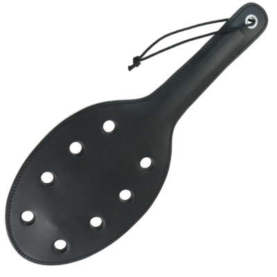 Plesur Saddle Leather Paddle With Holes