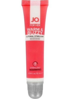 System JO Warm &amp; Buzzy Clitoral Stimulant 10ml