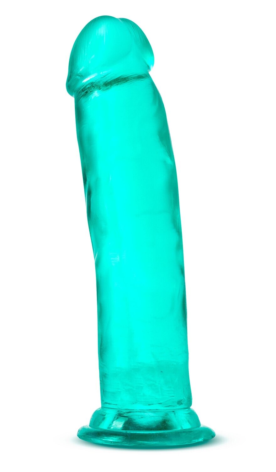 Blush B Yours Plus 9.5" Thrill n' Drill Dildo - Teal