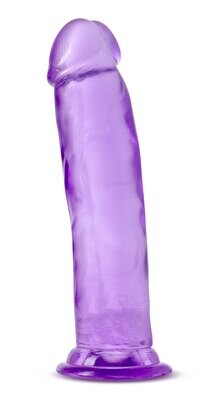 Blush B Yours Plus 9.5" Thrill n' Drill Dildo - Purple