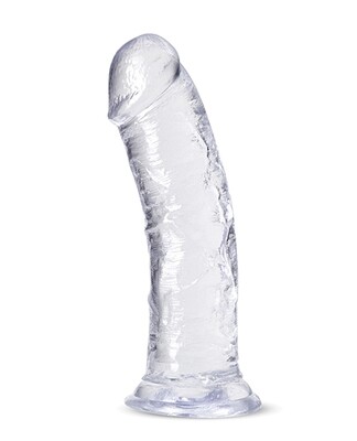 Blush B Yours Plus 8" Roar n' Ride Dildo - Clear