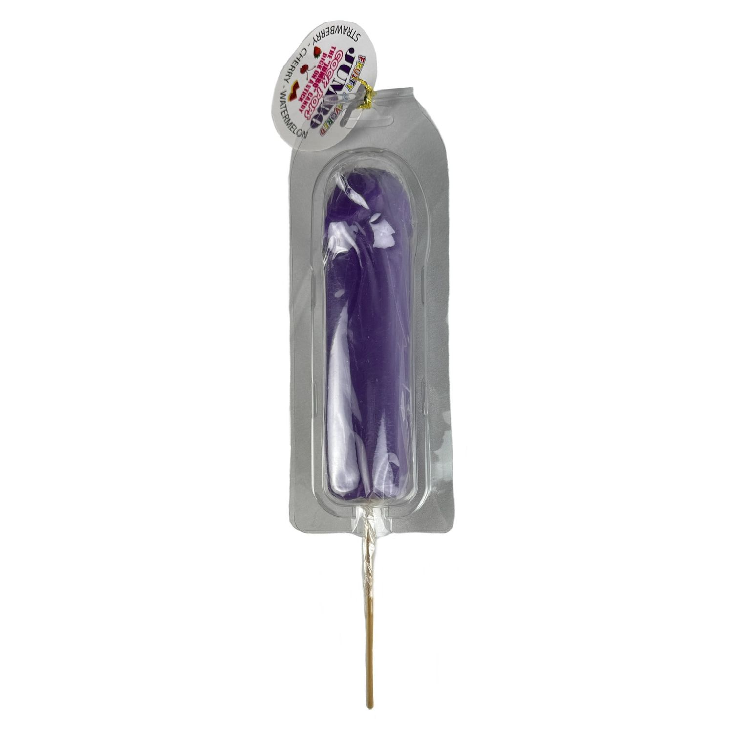 Packaged Jumbo Cock Pop - Cherry