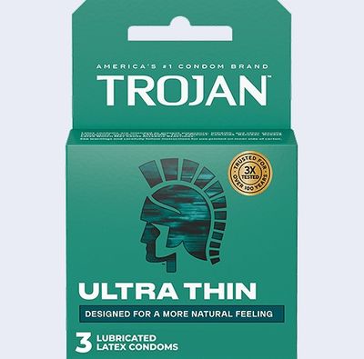 Trojan Ultra Thin Lubricated Condoms 3 Pack