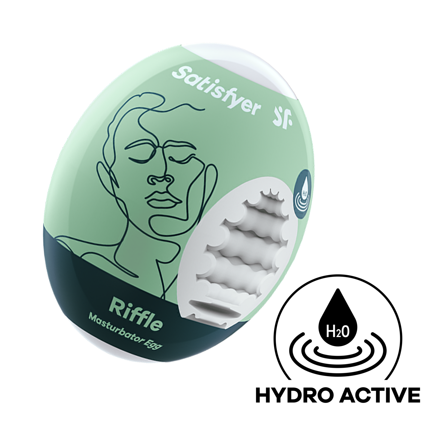Satisfyer Masturbator Egg - Riffle