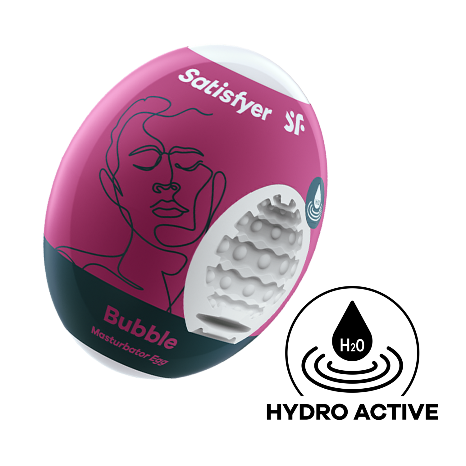 Satisfyer Masturbator Egg - Bubble