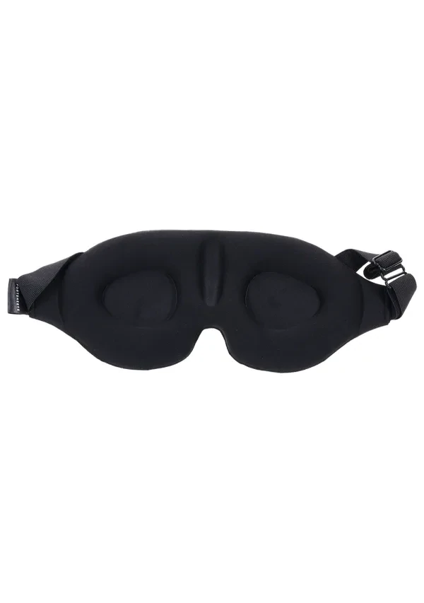Saffron Blackout Memory Foam Blindfold - Black