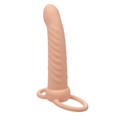 Performance Maxx Rechargeable Ribbed Dual Penetrator - Ivory