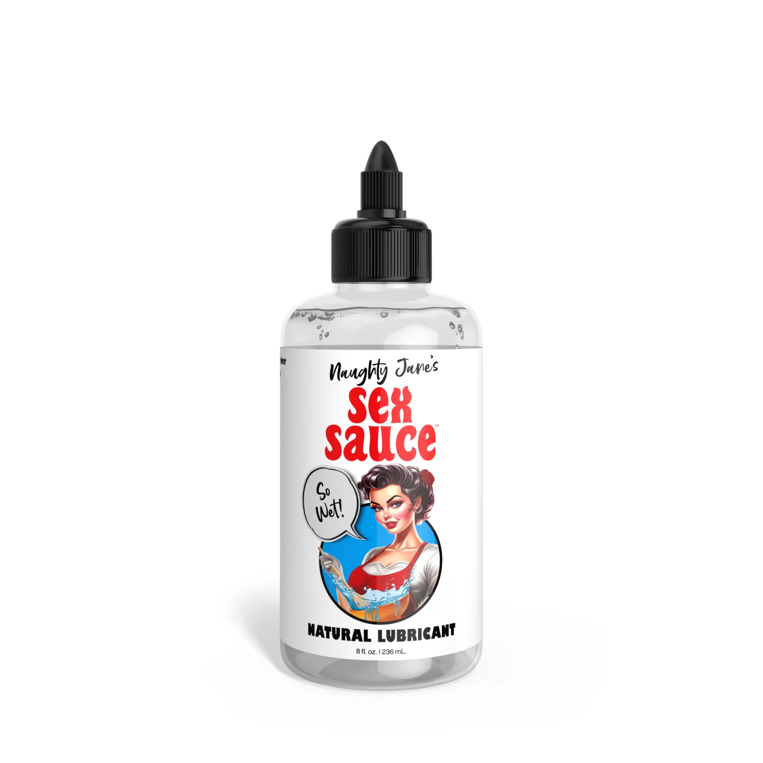 Naughty Jane's Sex Sauce Natural Lubricant - 8 oz