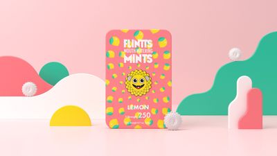 Flintts Mouth Watering Mints Lemon - F-Strength 250