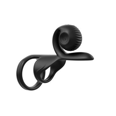 SVibe Snail Jovi Couples Ring - Black