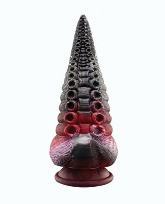 Lava Tentacle Suction Cup Dildo - Multi Color