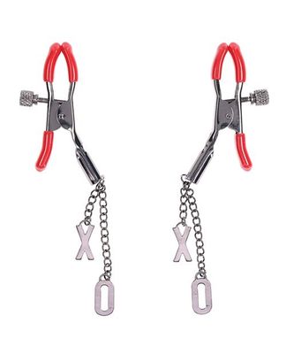 Sex &amp; Mischief Ex's &amp; Oh's Nipple Clamps