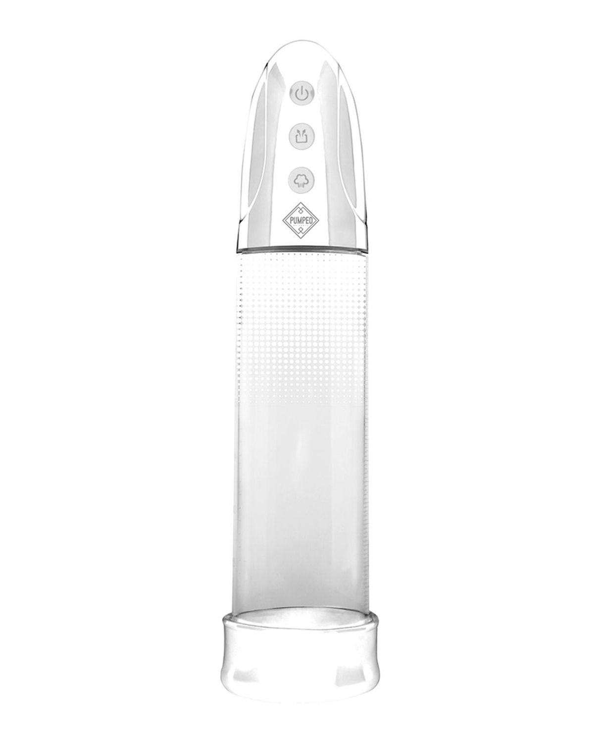 Shots Pumped Automatic Rechargeable Luv Pump - Clear