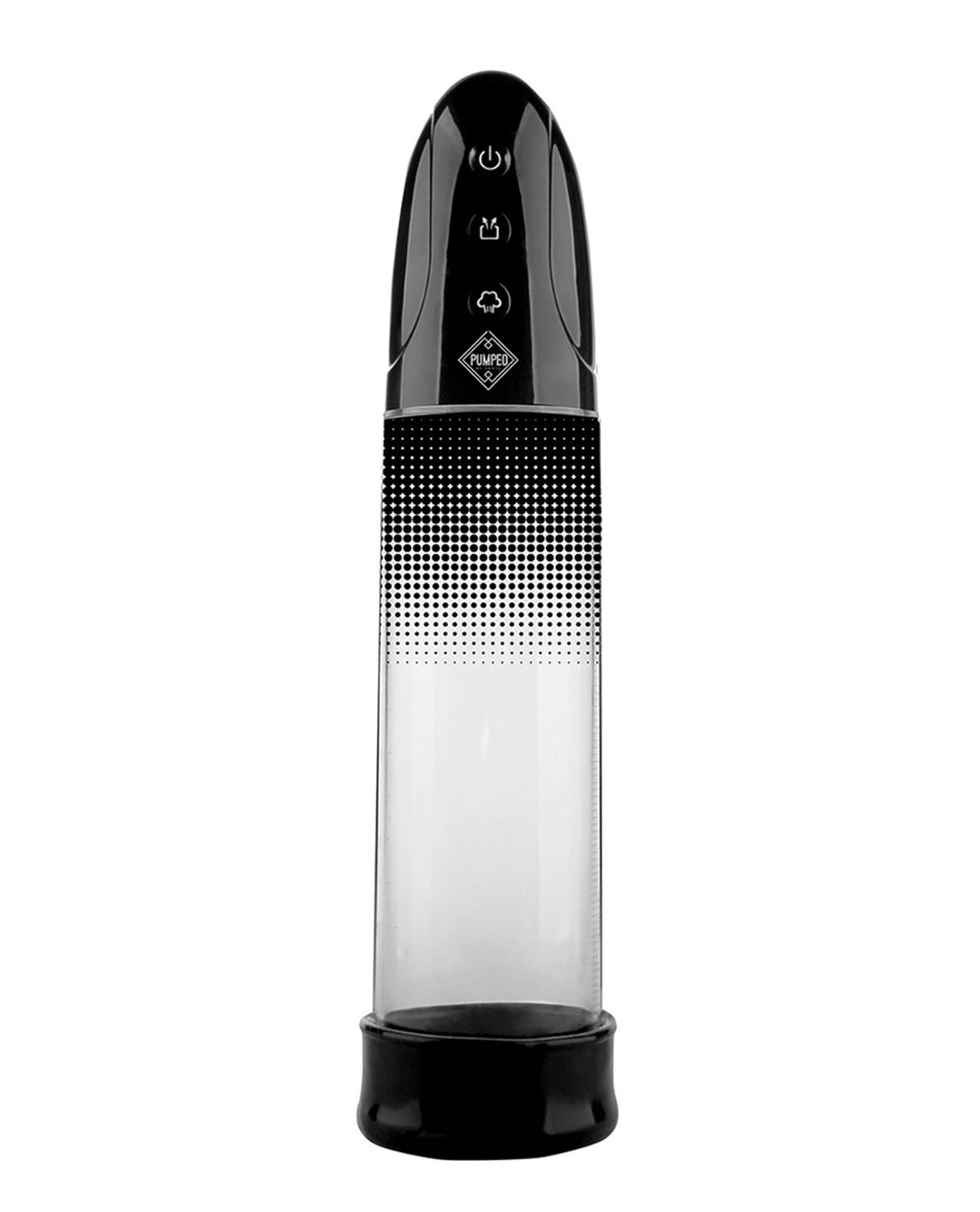 Shots Pumped Automatic Rechargeable Luv Pump  - Black