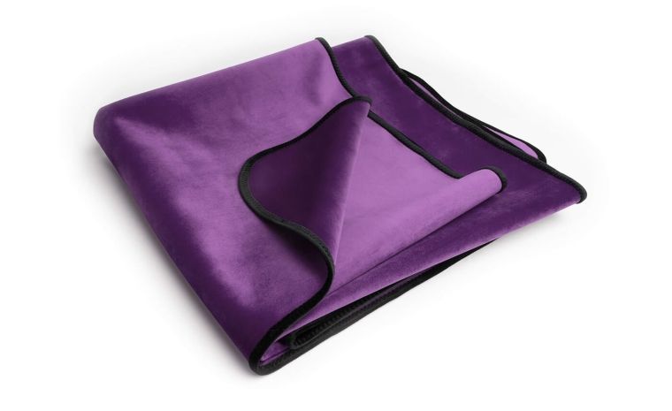 Liberator Fascinator Throw - King - Aubergine