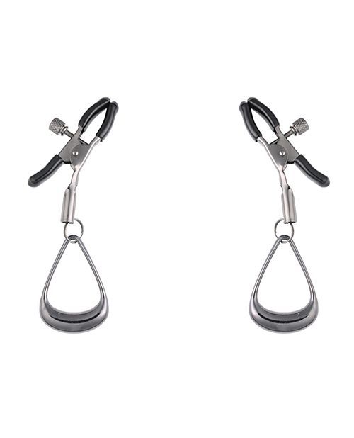 Sportsheets Velvet Noir Tuggable Nipple Clamps