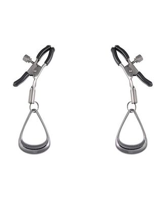 Sportsheets Velvet Noir Tuggable Nipple Clamps