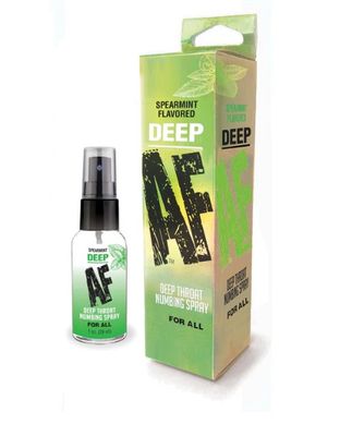 Deep Af Deep Throat Spray - Spearmint 1oz