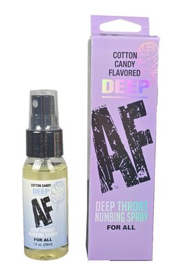 Deep Af Deep Throat Spray - Cotton Candy 1oz