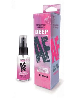 Deep Af Deep Throat Spray - Strawberry 1oz