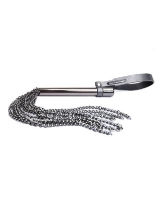 Pleasure Collection Gunmetal Glam Mini Metal Chain Whip