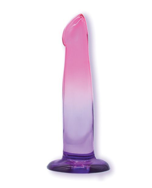 Shades 6" Suction Cup Dildo -Pink/Purple