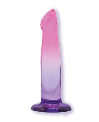 Shades 6" Suction Cup Dildo -Pink/Purple