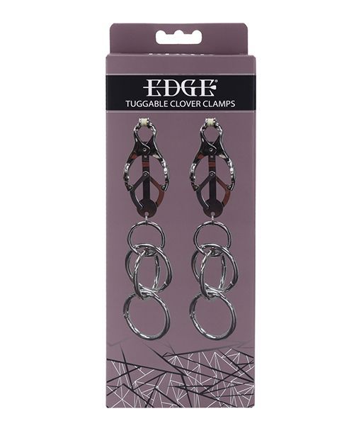 Edge Tuggable Clover Clamps - Silver